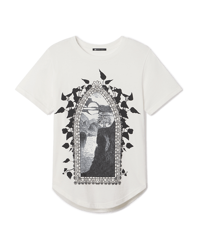 Through the Looking Glass Tee - Salt