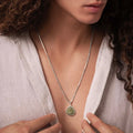 Tranquil Presence Jade Buddha Pendant 2