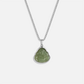 Tranquil Presence Jade Buddha Pendant 1