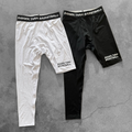 Single-Leg Compression Tights - Right - Black 3
