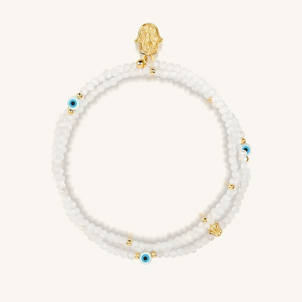 Balanced Spirit - Clear Quartz April Birthstone Wrap