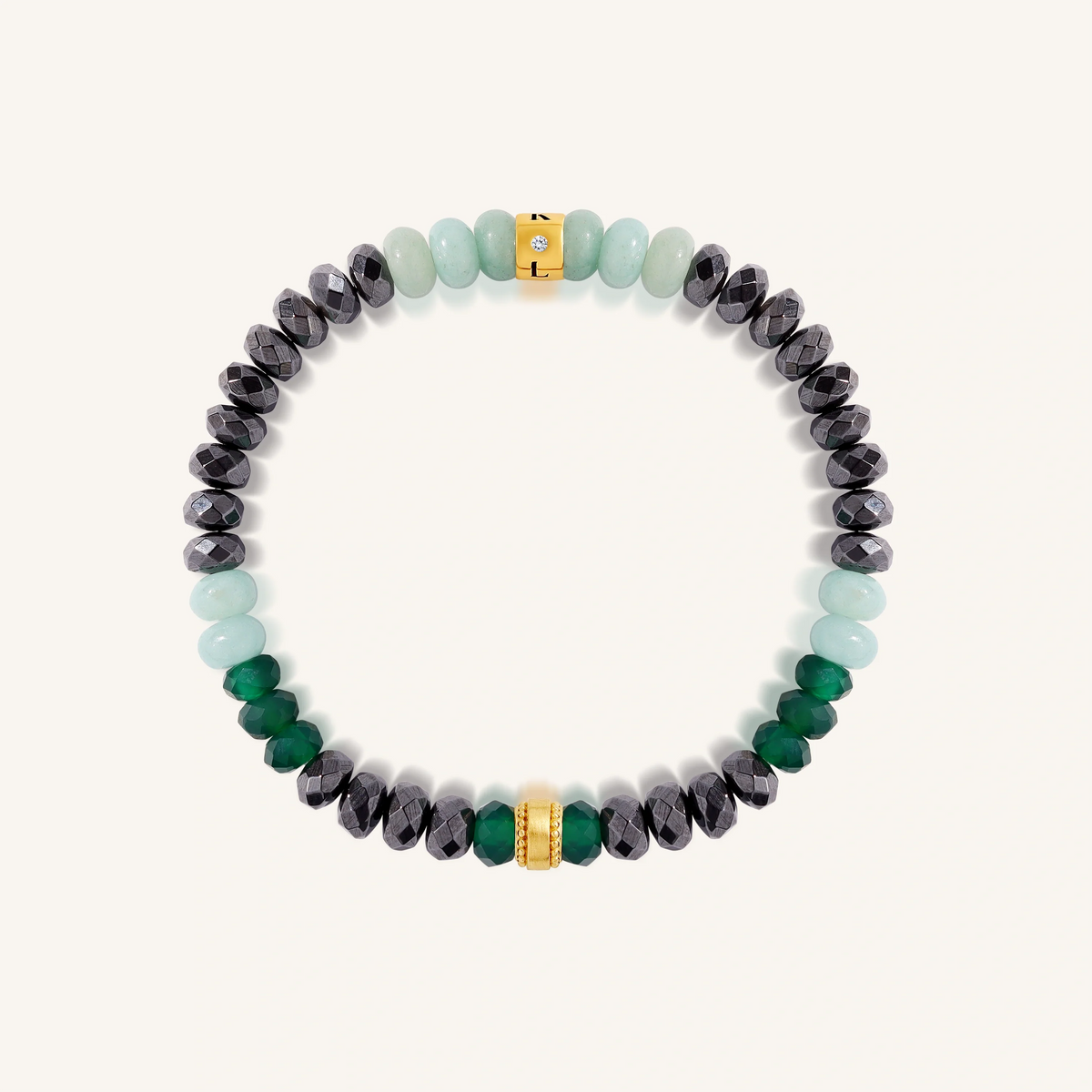 Aurora Essence Stretch Gemstone Bracelet