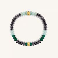 Aurora Essence Stretch Gemstone Bracelet