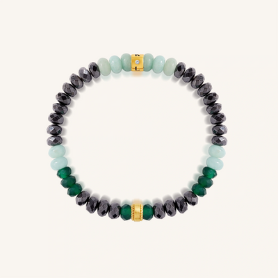Aurora Essence Stretch Gemstone Bracelet