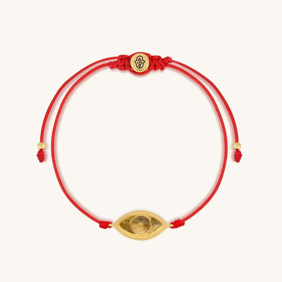 Spirit’s Innovation Evil Eye Peridot Red String Bracelet