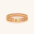Divine Prism -  Red String Tennis Bracelet 4