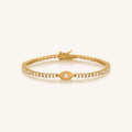 Hopeful Abundance Evil Eye Tennis Bracelet 1