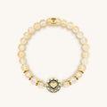 Joyful Heart - Citrine Heart Charm Bracelet 1