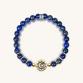 Illuminating Energy - Lapis Moon Charm Bracelet 1