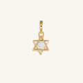 Timeless Wisdom Star of David Mother of Pearl Charm 1