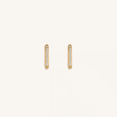 Welcomed Transformation Gold Hoop Earrings
