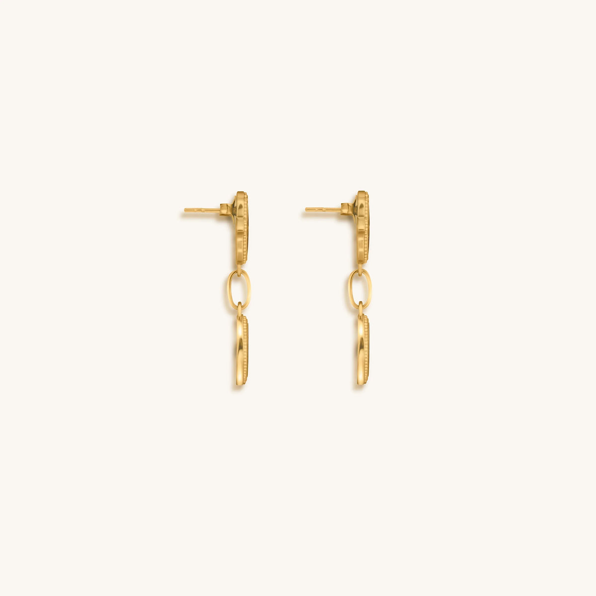 Dreams Secured Tiger’s Eye & Malachite Hamsa & Evil Eye Earrings