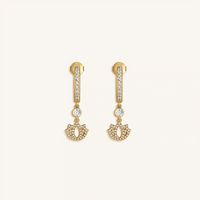 Sacred Bloom Lotus Dangle Earrings