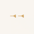 Heart’s Triumph Diamond Gold Heart Earrings 5