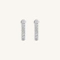 Infinite Energy Silver Hoop Earrings 1