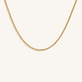 Golden Essence Rope Chain Necklace 1