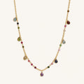 Graceful Delight Multi-Color Sapphire and Tourmaline Necklace 3