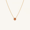 Eloquent Heart Carnelian Evil Eye Necklace 2