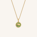 Tranquil Guardian Jade Elephant Necklace 1