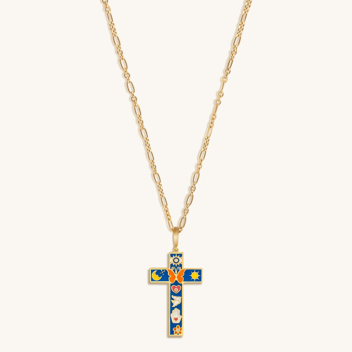 LIMITED EDITION: Infinite Trust Cross Charm Necklace