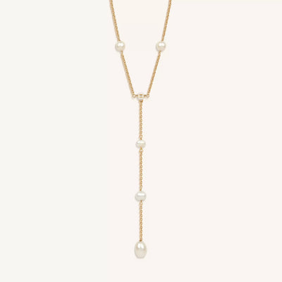 Spiritual Masterpiece Evil Eye Pearl Necklace