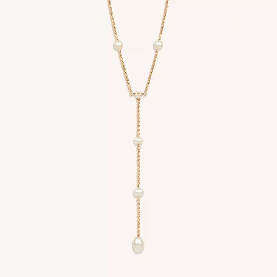 Spiritual Masterpiece Evil Eye Pearl Necklace