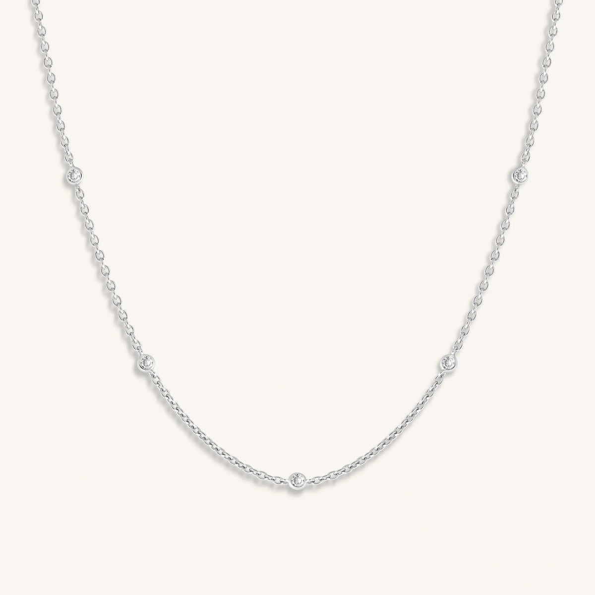 Joyful Life Silver Necklace