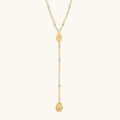 Divinely Guided Hamsa Evil Eye Multi Stone Necklace 6