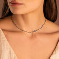 Harmony Guardian - Hematite Evil Eye Necklace 2