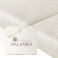 Organic Cotton Quilted Mattress Pad Protector 10