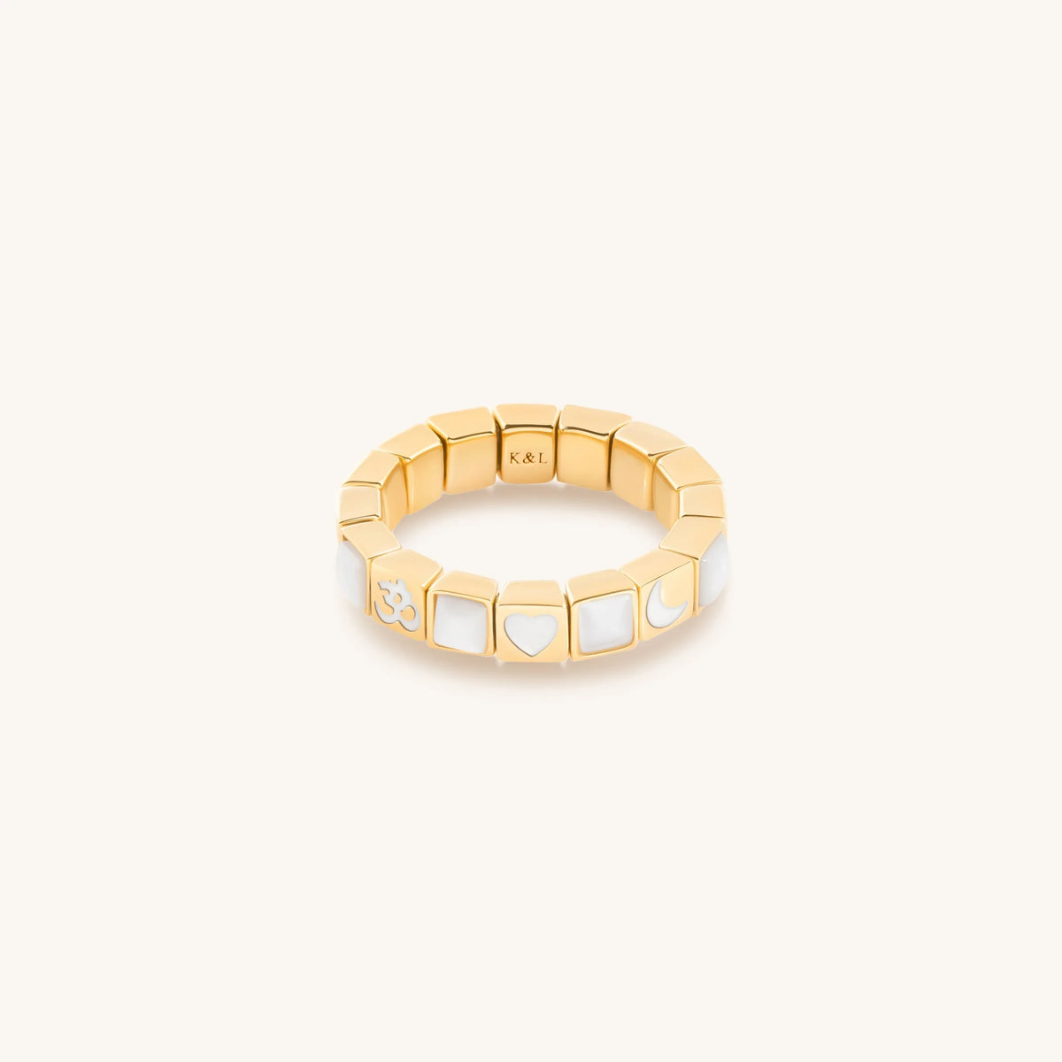Gentle Spirit Mother of Pearl Ring