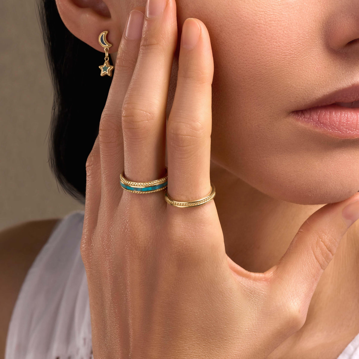 Intentional Mindset Gold Ring