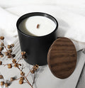 HONEY & BOURBON | VIRGIN COCONUT CRÈME WAX & WOODEN WICK CANDLE 5