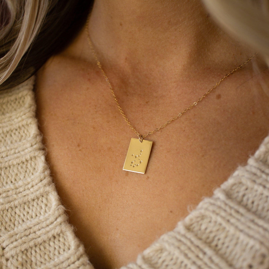 Amelia Zodiac Constellation Necklace