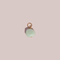Freeform Mint Amazonite Charm