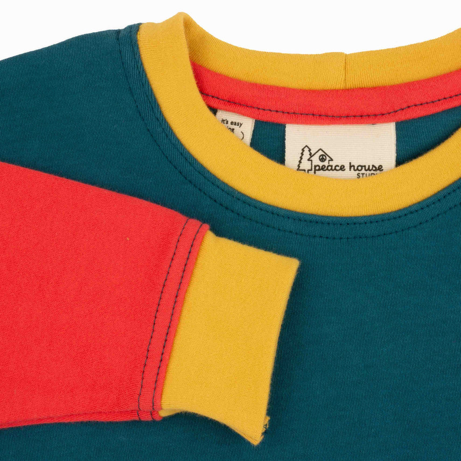 Big Kid Colorblock Sweatshirt