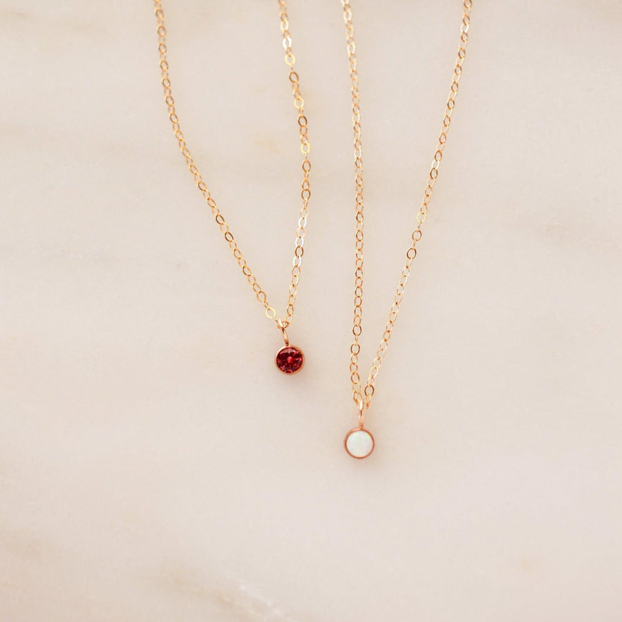 Birthstone Charm Necklace