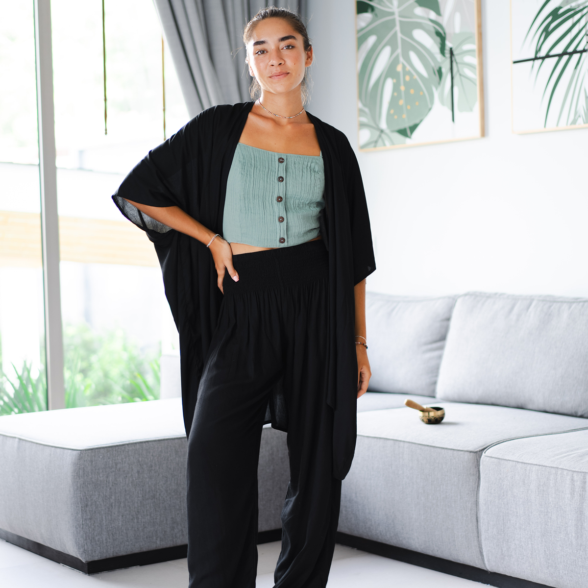 Black Lounge Set