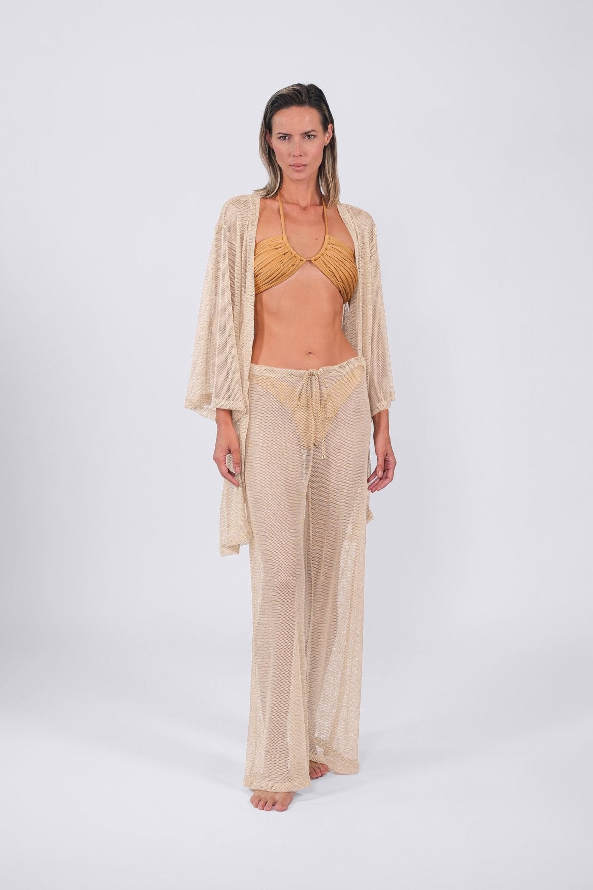 Buzios Belted Kimono