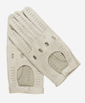 CA3335 (alabaster) - Handsewn Italian peccary men's driving gloves 1