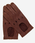 CA3335 (cork) - Handsewn Italian peccary men's driving gloves 1