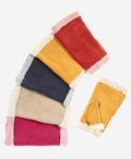 CA4163 (cranberry) – Women’s Italian lamb shearling fingerless gloves 6