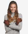 CA4384 (cork) – Women’s Italian peccary gloves with cashmere lining 2