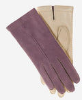 CA4538 (lilac) - Handsewn Italian carpincho women's dress gloves with cashmere lining 1