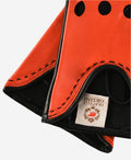 CA4918 (black/red) - Women’s unlined Italian lambskin driving gloves with ventilation holes 4
