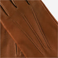CA4987 (cognac) - Women's Italian Leather Lambskin Gloves with Strap 4