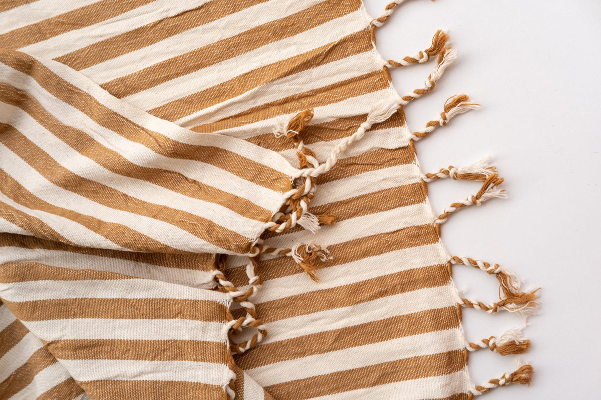 Girit Biscotto Cotton Linen Towel