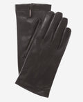 CC3001 (black) - Men's Italian cashmere lined leather gloves 2