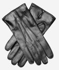 CC3104 (black) - Men's Italian handsewn cashmere lined leather gloves 2