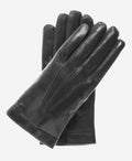 CC3301 (black) - Men’s Italian cashmere lined touchscreen leather gloves 1
